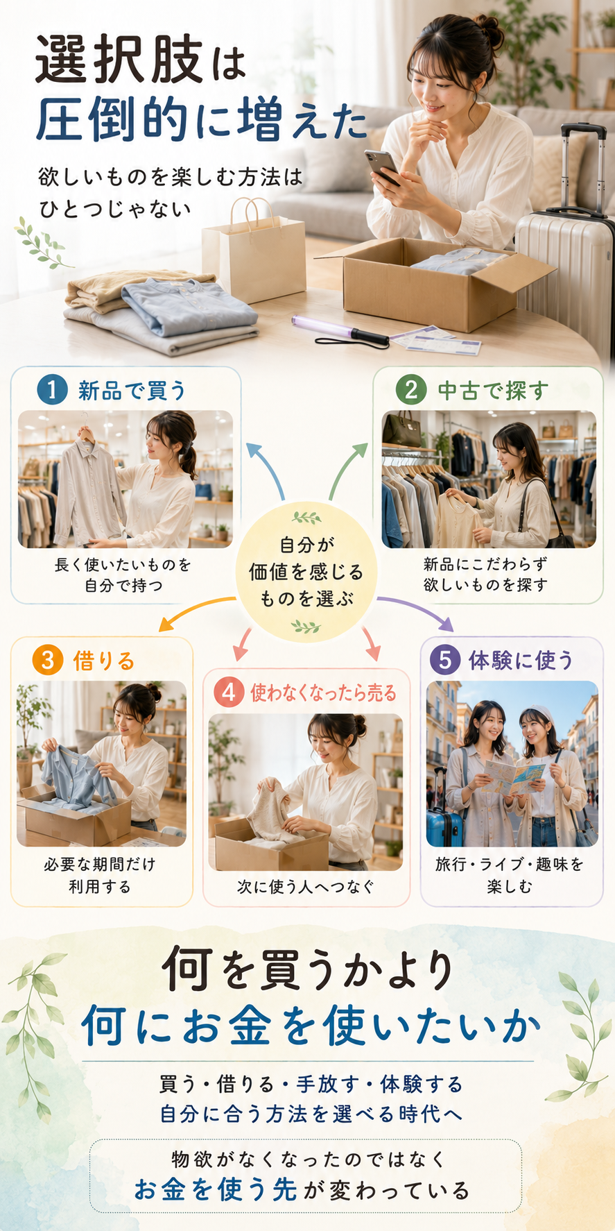 選択肢は圧倒的に増えた