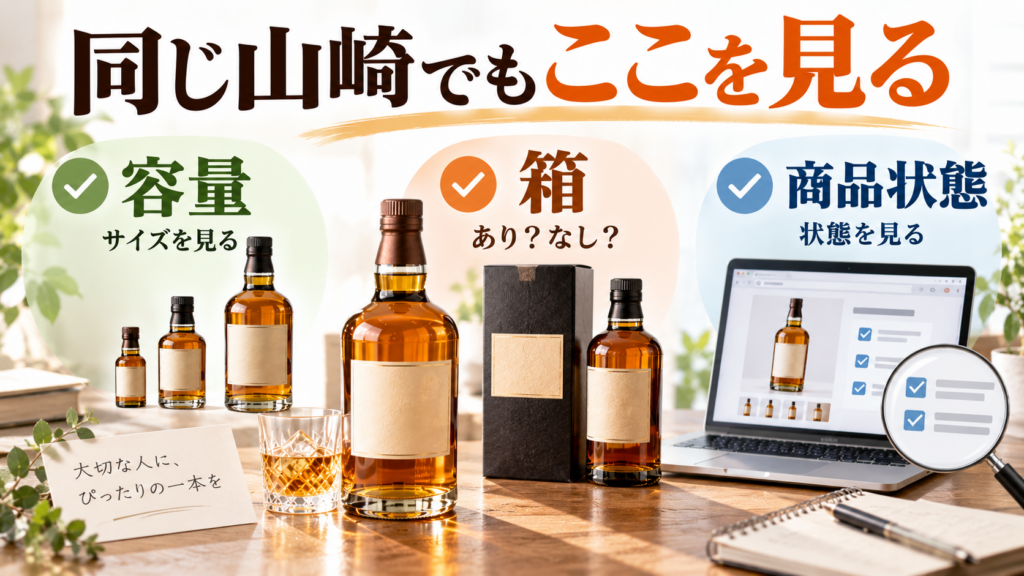 山崎選びのポイント