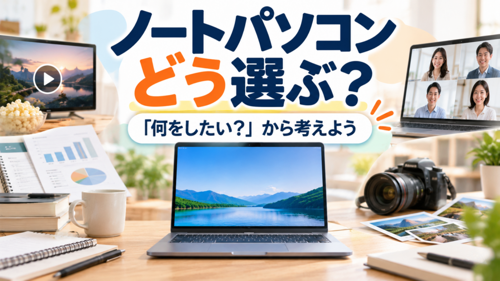 ノートパソコン選びのヒント
