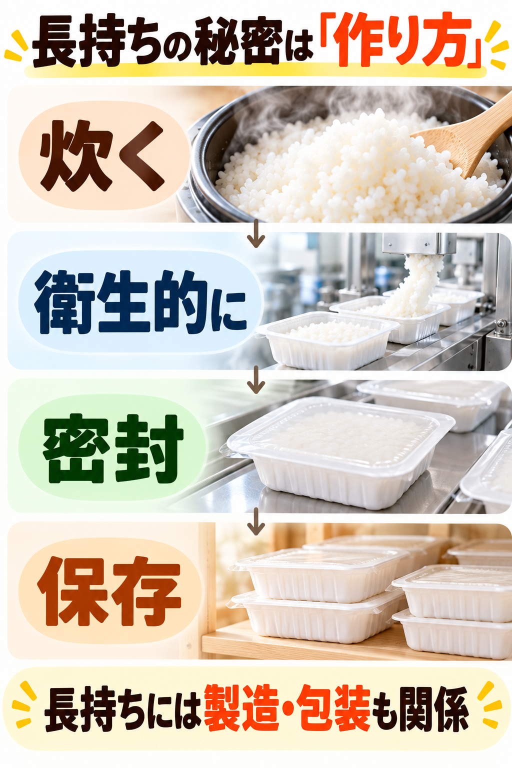 長持ちする流れ