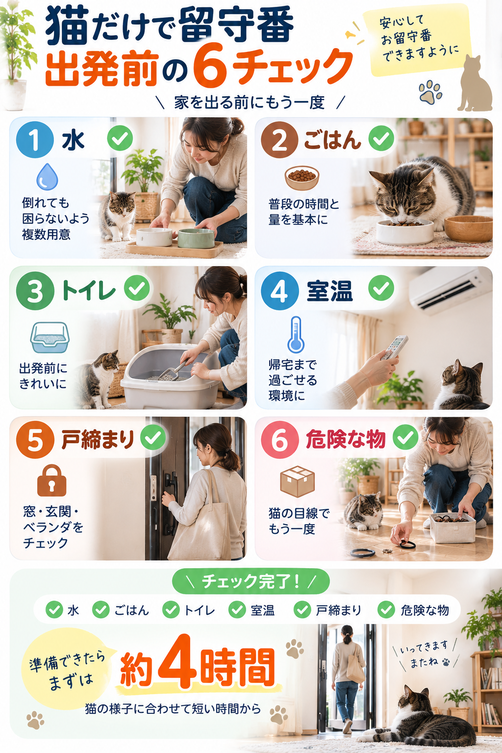 出発前チェック