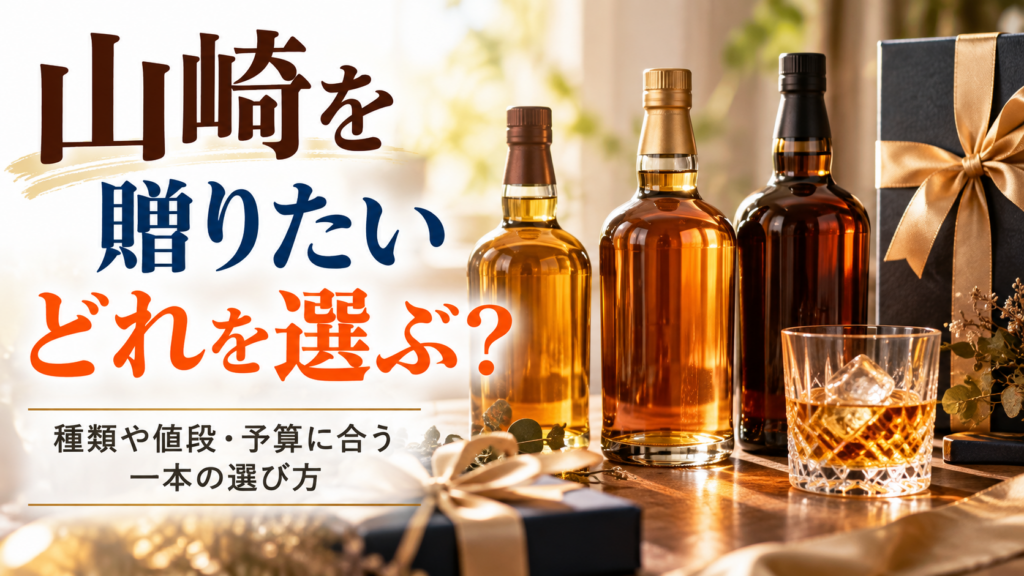 山崎を贈る、上質な一本選び