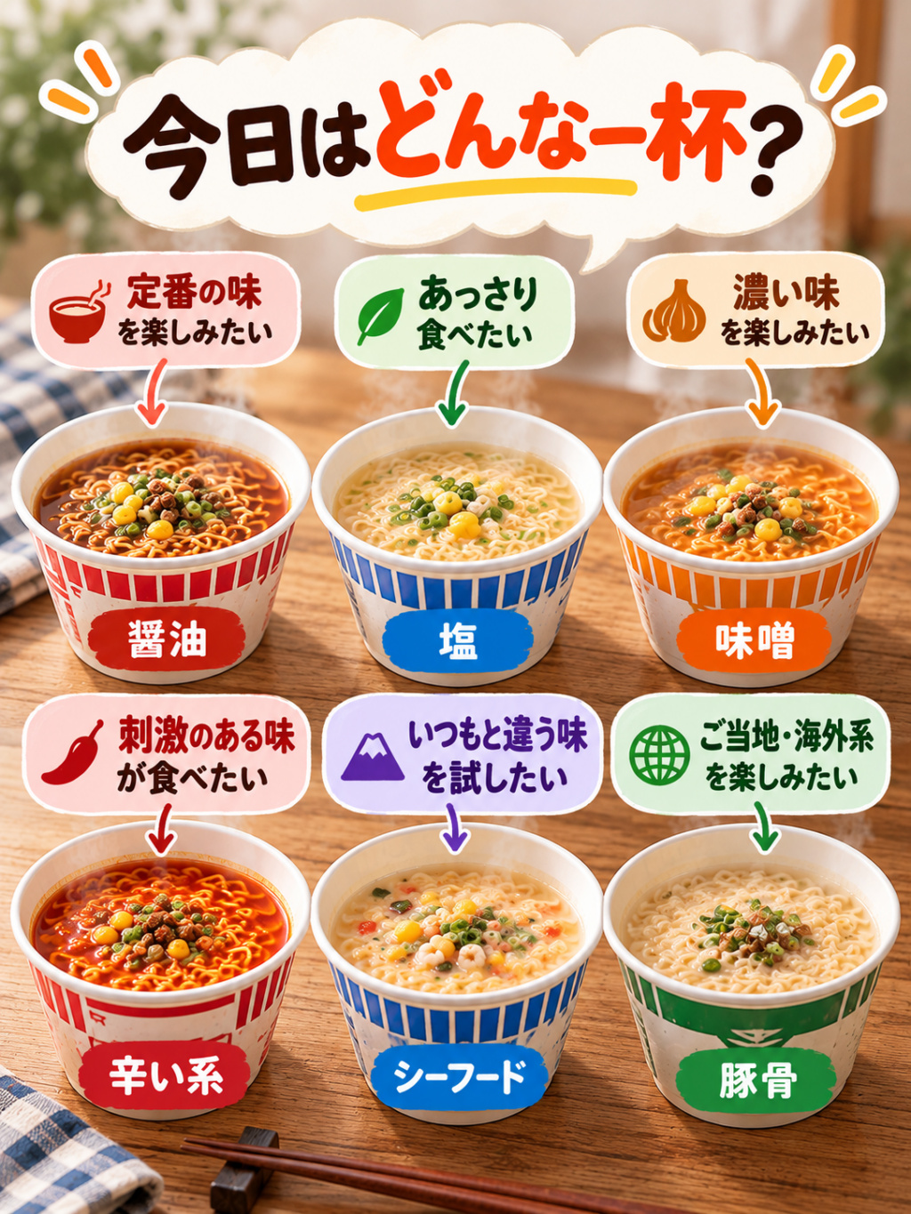 今日はどんな一杯？ラーメン診断